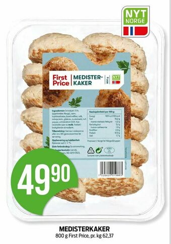 Kiwi Medisterkaker tilbud