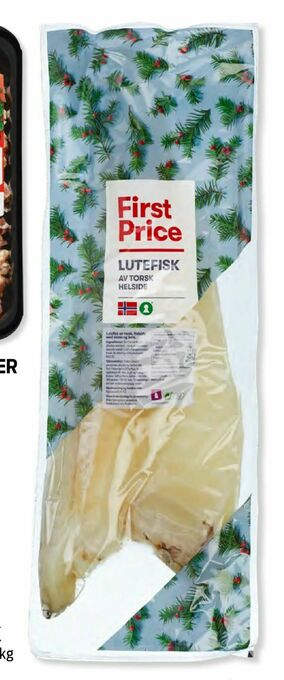 Kiwi Lutefisk av torsk tilbud