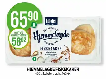 Kiwi Hjemmelagde fiskekaker tilbud