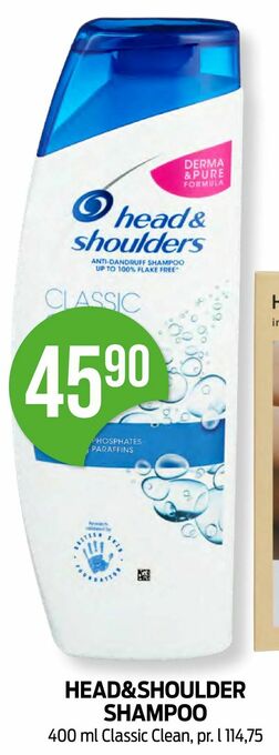 Kiwi Head&shoulder shampoo tilbud