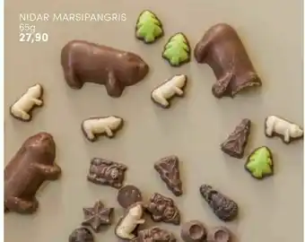 Nille Nidar marsipangris tilbud
