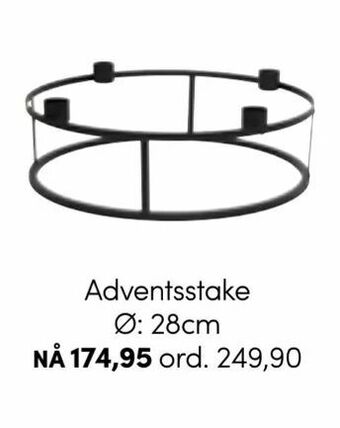 Nille Adventsstake tilbud