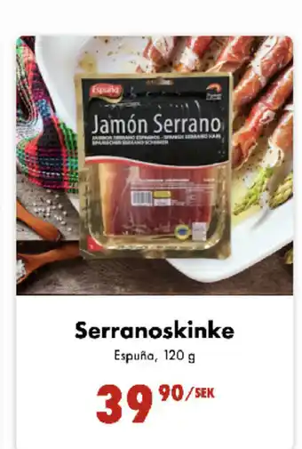 Nordby Supermarket Serranoskinke tilbud