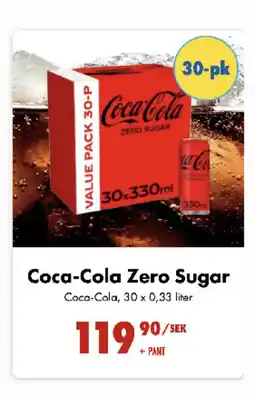Nordby Supermarket COCA-COLA Zero Sugar tilbud