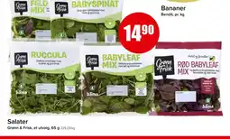 Spar Grønn & Frisk, Salater tilbud