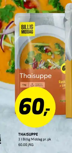 Bunnpris THAISUPPE tilbud