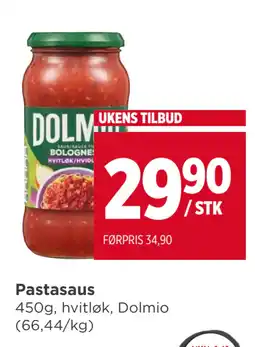 Meny Pastasaus tilbud