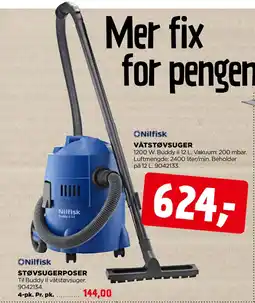 jem & fix STØVSUGERPOSER tilbud