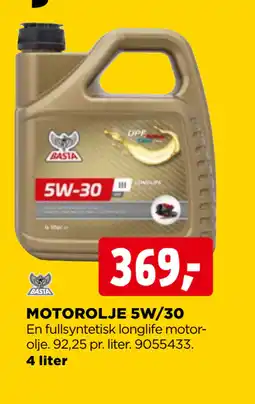 jem & fix MOTOROLJE 5W/30 tilbud