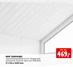 jem & fix MDF TAKPANEL tilbud
