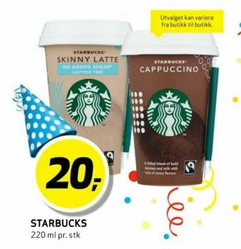 Bunnpris Starbucks tilbud