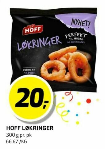 Bunnpris Hoff Løkringer tilbud