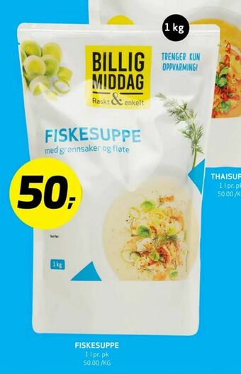 Bunnpris Fiskesuppe tilbud