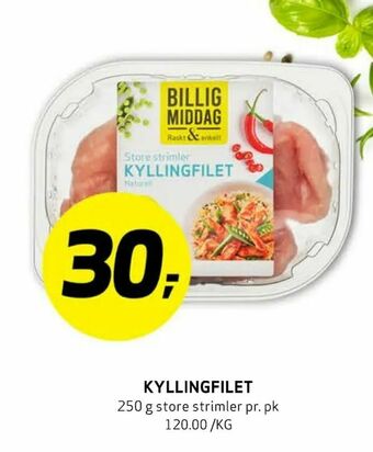 Bunnpris Kyllingfilet tilbud