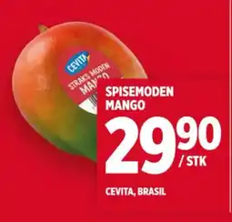 Meny Spisemoden mango tilbud
