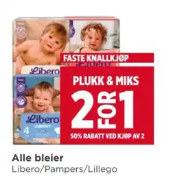 Meny Alle bleier tilbud