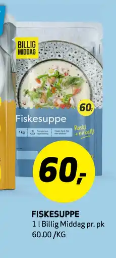 Bunnpris FISKESUPPE tilbud