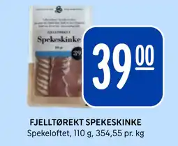 Rema 1000 FJELLTØREKT SPEKESKINKE tilbud