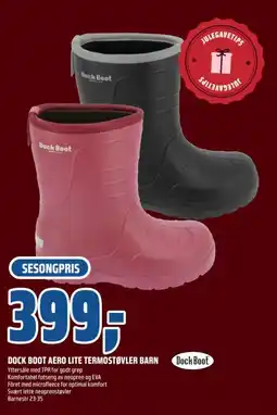Coop Obs Dock boot aero lite termostøvler barn tilbud