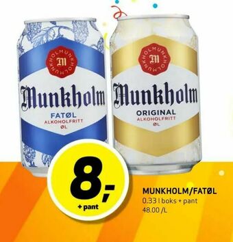 Bunnpris Munkholm/Fatøl tilbud