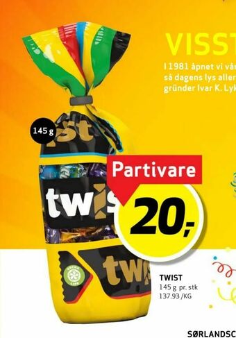 Bunnpris Twist tilbud