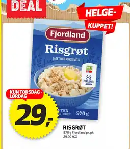 Bunnpris RISGRØT tilbud