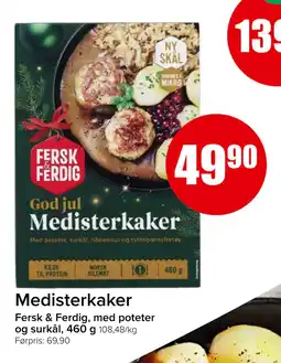 Spar Medisterkaker tilbud