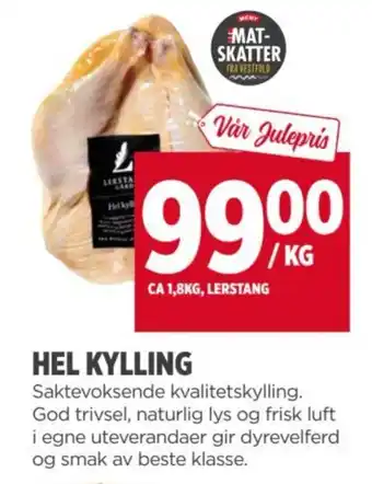Meny Hel kylling tilbud