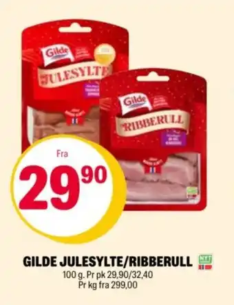 Coop Extra GILDE julesylte/ribberull tilbud