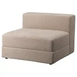 IKEA JÄttebo 1,5-seters modul med oppbevaring, Samsala gråbeige tilbud