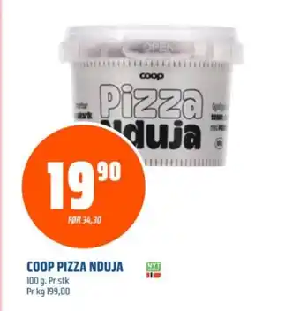 Coop Obs COOP pizza nduja tilbud