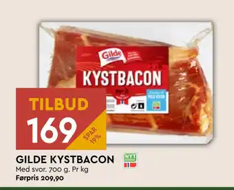 Coop Mega GILDE KYSTBACON tilbud