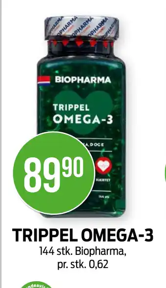 Kiwi TRIPPEL OMEGA-3 tilbud