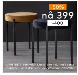 Skeidar Alma krakk tilbud