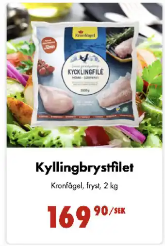 Nordby Supermarket Kronfågel Kyllingbrystfilet tilbud