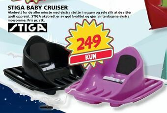 Extra Leker Stiga baby cruiser tilbud