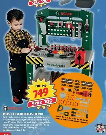 Extra Leker Bosch arbeidsbenk tilbud