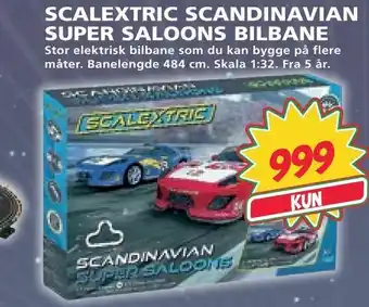 Extra Leker Scalextric scandinavian super saloons bilbane tilbud