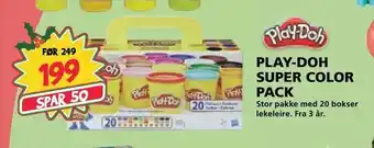 Extra Leker Play-doh super color pack tilbud