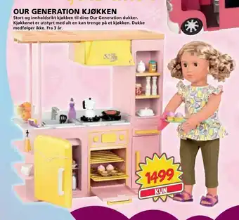 Extra Leker Our generation kjøkken tilbud