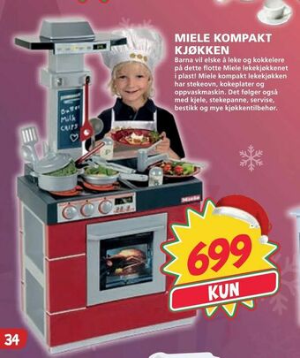 Extra Leker Miele kompakt kjøkken tilbud