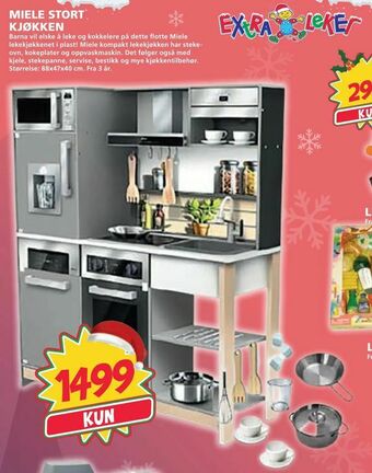 Extra Leker Miele stort kjøkken tilbud