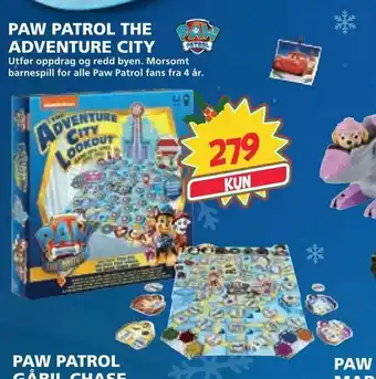 Extra Leker Paw patrol the adventure city tilbud