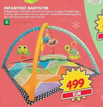 Extra Leker Infantino babygym tilbud