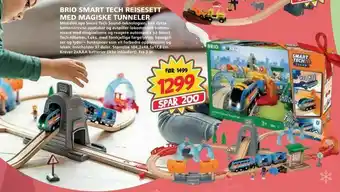 Extra Leker Brio smart tech reisesett med magiske tunneler tilbud