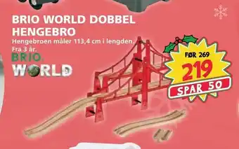 Extra Leker Brio world dobbel hengebro tilbud