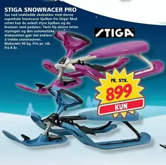 Extra Leker Stiga snowracer pro tilbud