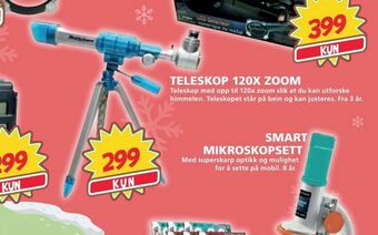 Extra Leker Teleskop 120x zoom tilbud