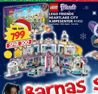 Extra Leker Lego friends heartlake city kjøpesenter tilbud