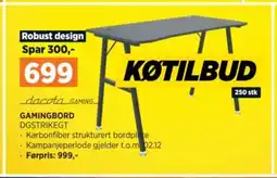 POWER GAMINGBORD DGSTRIKEGT tilbud